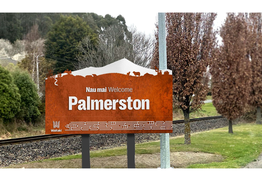 A sign with trees and grass

AI-generated content may be incorrect.